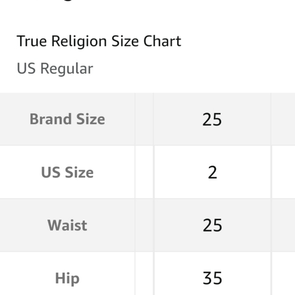 NWT  True Religion Women's Collette Slim Straight fit jean Sz 25 NWT  mid rise - Picture 5 of 13